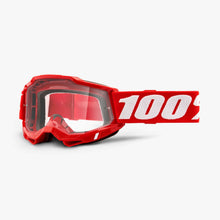 Load image into Gallery viewer, 100% ACCURI 2 OTG Goggles Red Clear