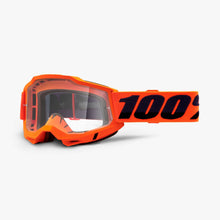 Load image into Gallery viewer, 100% ACCURI 2 OTG Goggles Orange Clear