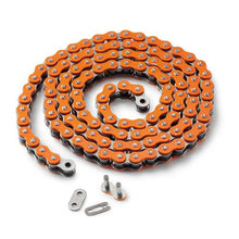 Load image into Gallery viewer, KTM CHAIN 5-8X1-4&quot; MX ORANGE