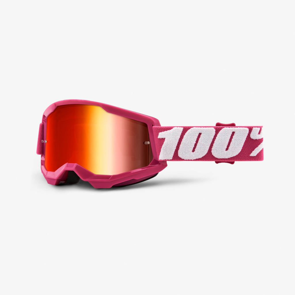 100% STRATA 2 Goggle Fletcher - Mirror Red Lens