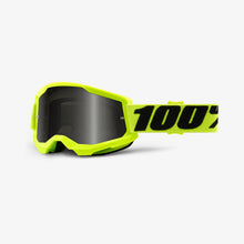 Load image into Gallery viewer, 100% STRATA 2 Sand Goggle Yellow - Smoke Lens