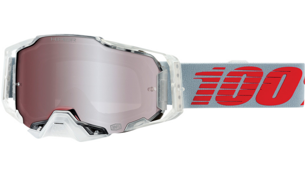 100% ARMEGA Goggle X-Ray - HiPER Silver