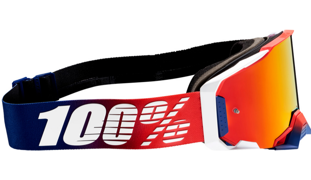 100% ARMEGA Goggle Factory - HiPER Red Mirror