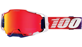 100% ARMEGA Goggle Factory - HiPER Red Mirror