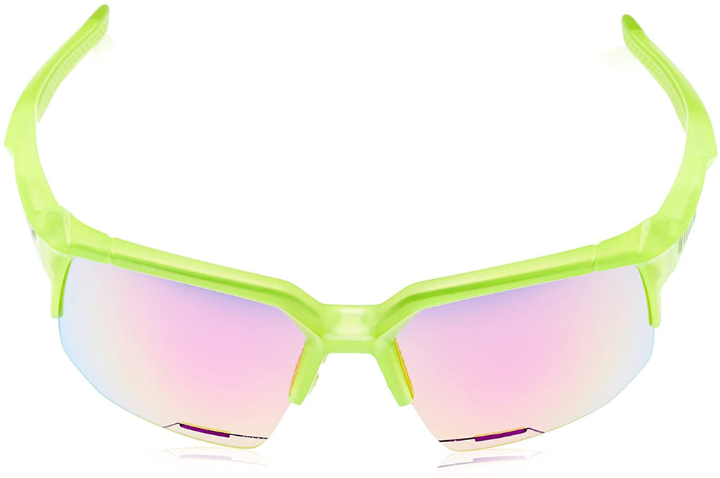 100% Inconnu speedcoupe Sunglasses Unisex Adult Acidulous-Yellow-Pink-Purple Mirror Screen