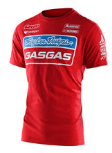 Load image into Gallery viewer, TLD GASGAS Team Tee Red