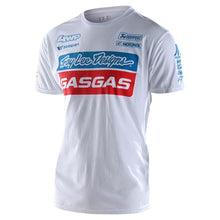 Load image into Gallery viewer, TLD GASGAS Team Tee White