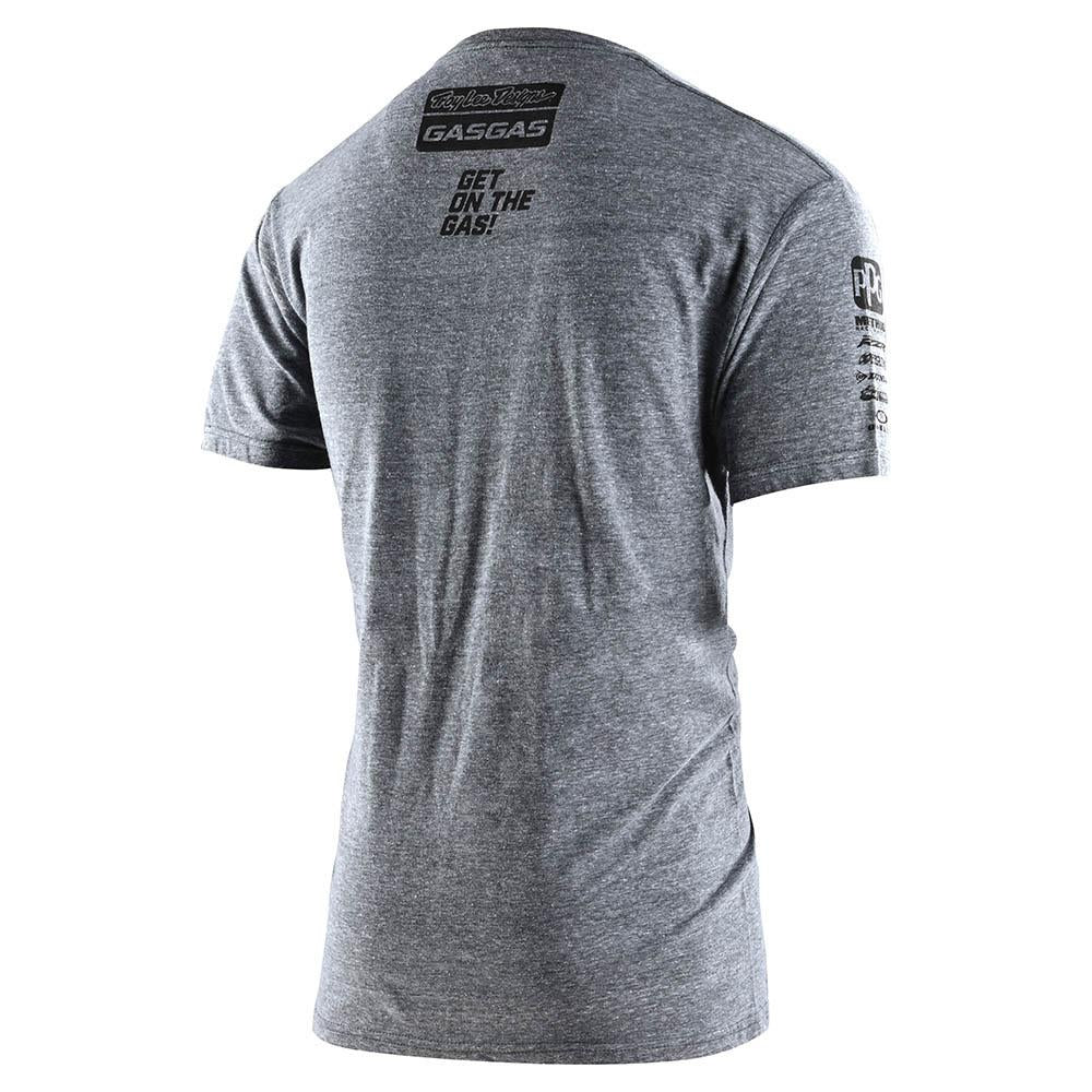 TLD GASGAS Team Tee Heather Gray