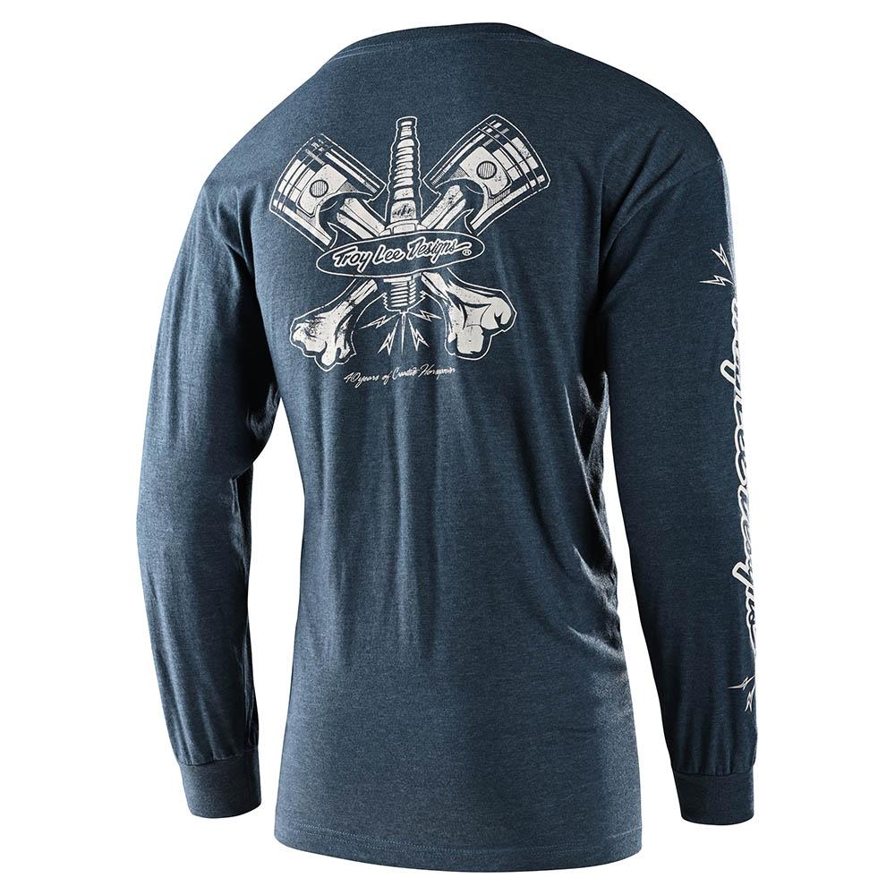 TLD Pistonbone Long Sleeve Tee Navy Heather