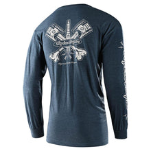 Load image into Gallery viewer, TLD Pistonbone Long Sleeve Tee Navy Heather