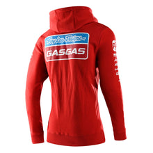 Load image into Gallery viewer, TLD GASGAS Team Zipup Hoodie RED