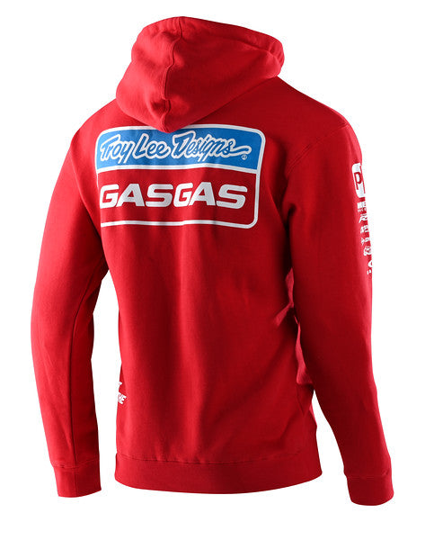 TLD GASGAS Team Pullover Hoodie Red