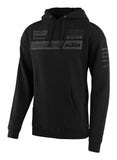 TLD KTM Pullover Hoodie; Black