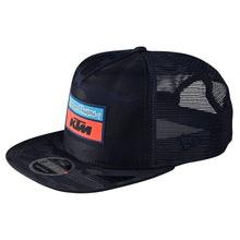 Load image into Gallery viewer, TLD KTM Team Camo Snapback Navy