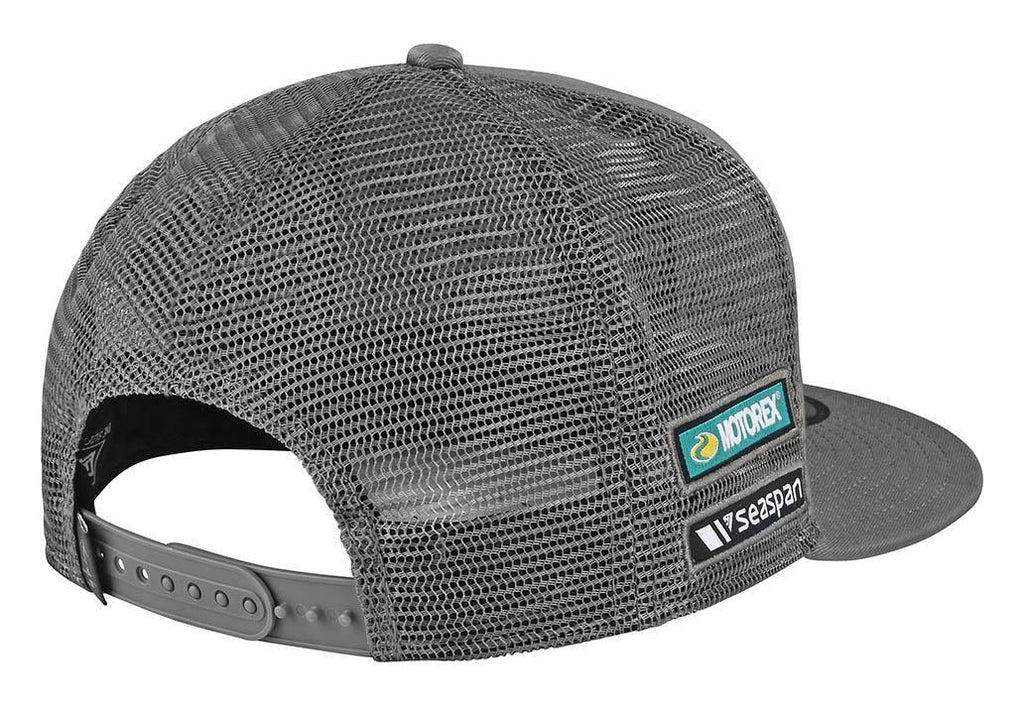 TLD KTM Team Snapback Hat; Gray