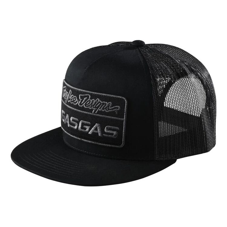 TLD GASGAS Team Snapback Stock Hat; Black OSFA