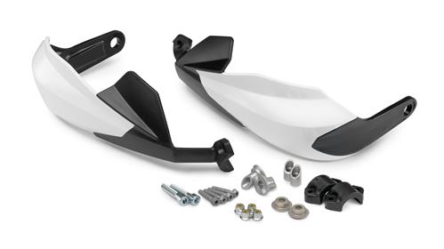 KTM HANDGUARD CLOSED WHITE