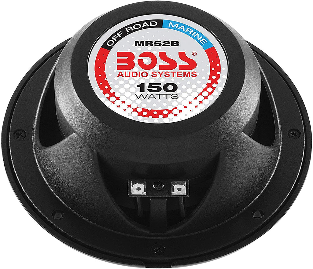 BOSS MARINE 6-1-4" 2 WAY COAXIAL BLACK