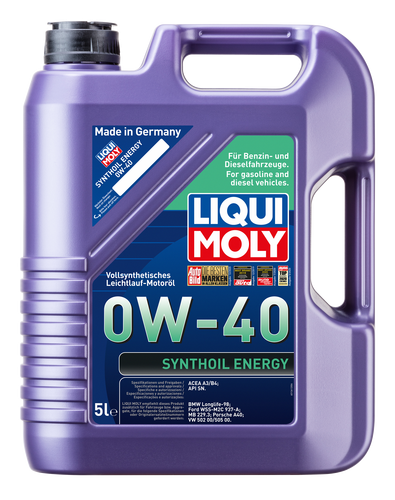 LIQUI MOLY Synthoil Energy 0W-40 5L.