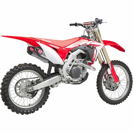 Yoshimura Honda CRF450R-RX 17-20 RS-9T Stainless Full System, w- Stainless Mufflers