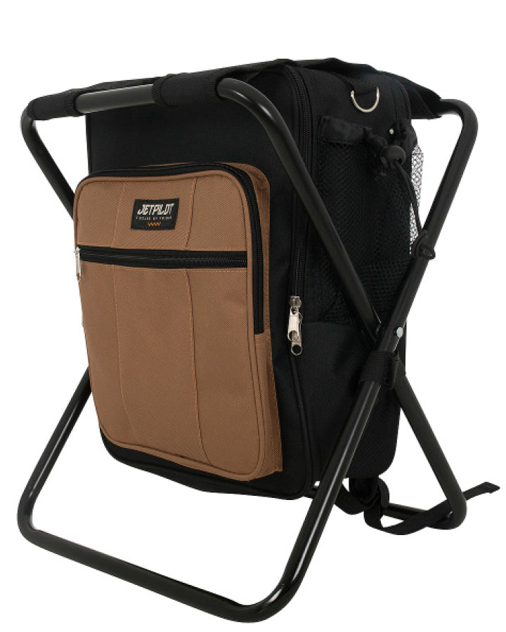 JetPilot CHILLED SEAT BAG BLACK-BROWN