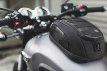 Load image into Gallery viewer, SW MOTECH Legend Gear magnetic tank bag LT1 - Black Edition. 3.0 - 5.5 l. Magnetic fastening. Splash-proof.