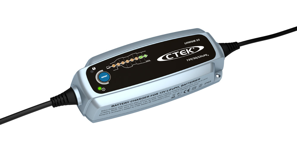 CTEK  Life PO4 Battery Charger Lithium XS 12v-5.0A