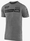 TLD KTM Team Tee Vintage Gray