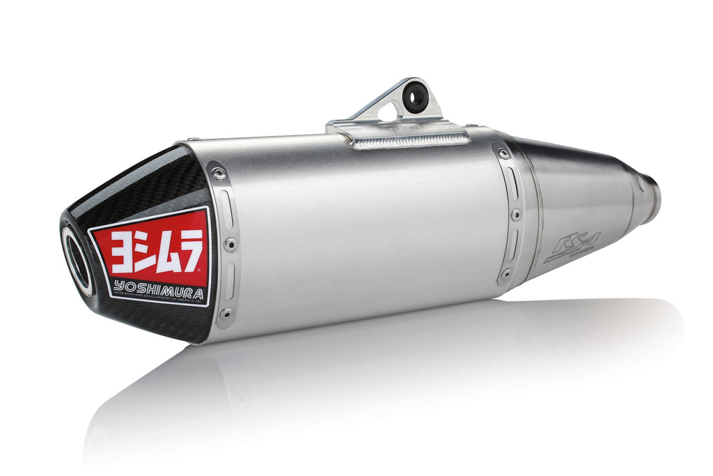 Yoshimura KTM KTM 250 SX-F 13-15 RS-4 Stainless Full System, w- Aluminum Muffler