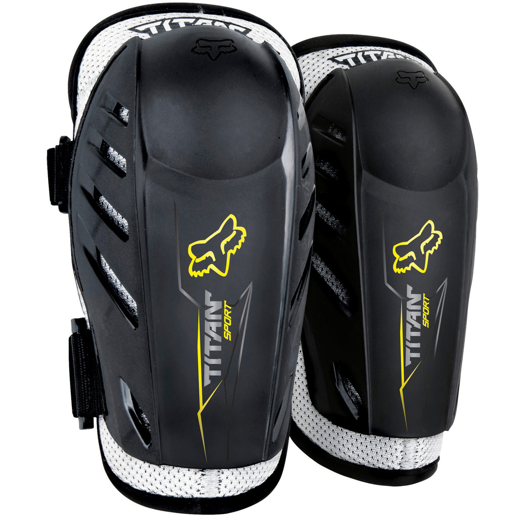 FOX YTH TITAN SPORT ELBOW GUARDS BLK