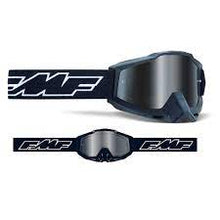 Load image into Gallery viewer, FMF PowerBomb Rocket Youth Goggles Black - Silver Mirror