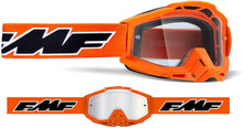 Load image into Gallery viewer, FMF PowerBomb Rocket Youth Goggles Orange - Clear