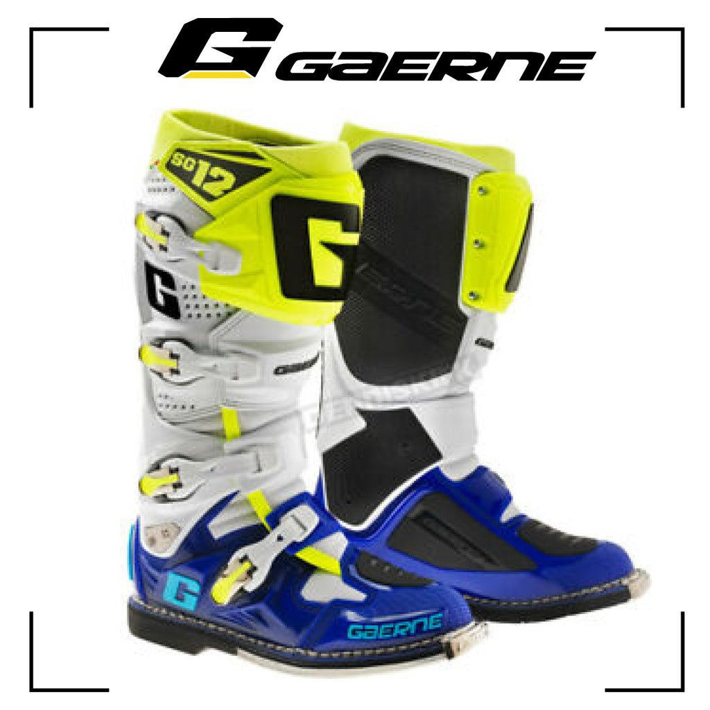 GAERNE SG 12 BLU WHITE YELLOW FLUO