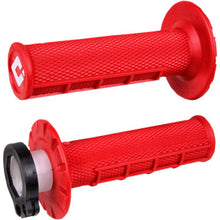 Load image into Gallery viewer, ODI V2 Waffle Lock-On Grips Red