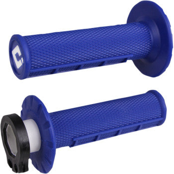 ODI V2 Waffle Lock-On Grips Blue