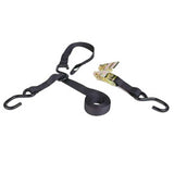 TRIPLE HOOK RATCHET TIE DOWN,8FT