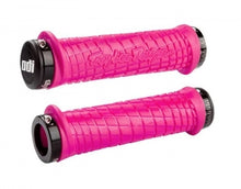 Load image into Gallery viewer, ODI TROY LEE LOCK-ON PWC GRIPS, 130MM, W- FLANGE - PINK