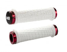Load image into Gallery viewer, ODI TROY LEE LOCK-ON PWC GRIPS, 130MM, W- FLANGE - WHITE