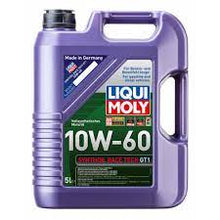 Load image into Gallery viewer, LIQUI MOLY Synthoil Race Tech GT1 10W-60 5L.