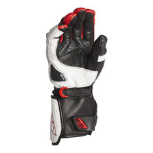 Load image into Gallery viewer, SPEED AND STRENGTH Revolt Gauntlet Leather Gloves White-Black-Red