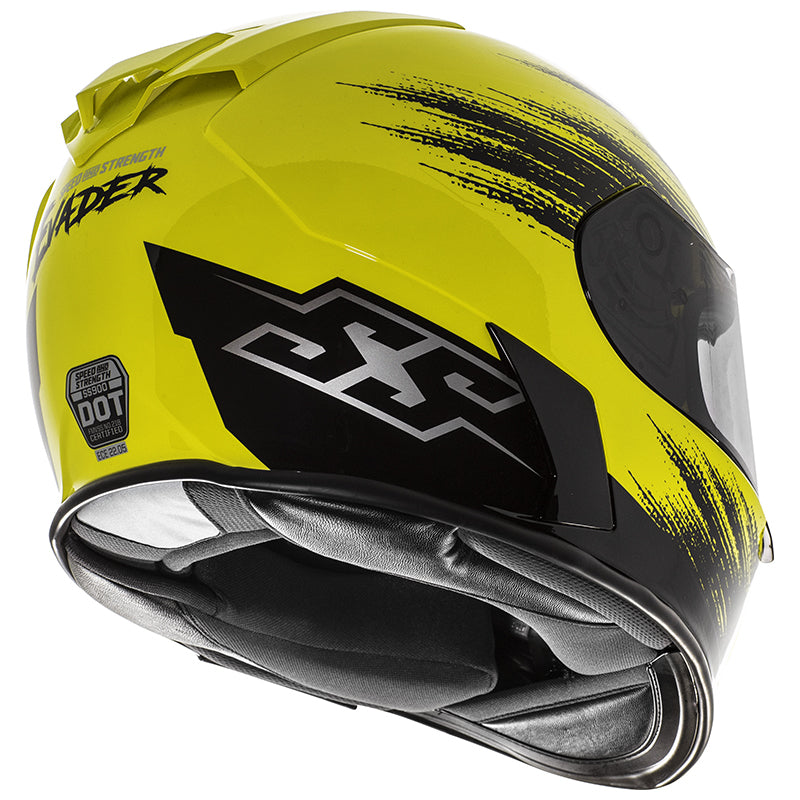 SPEED AND STRENGTH SS900 Evader Helmet Hi-Vis Yellow-Black