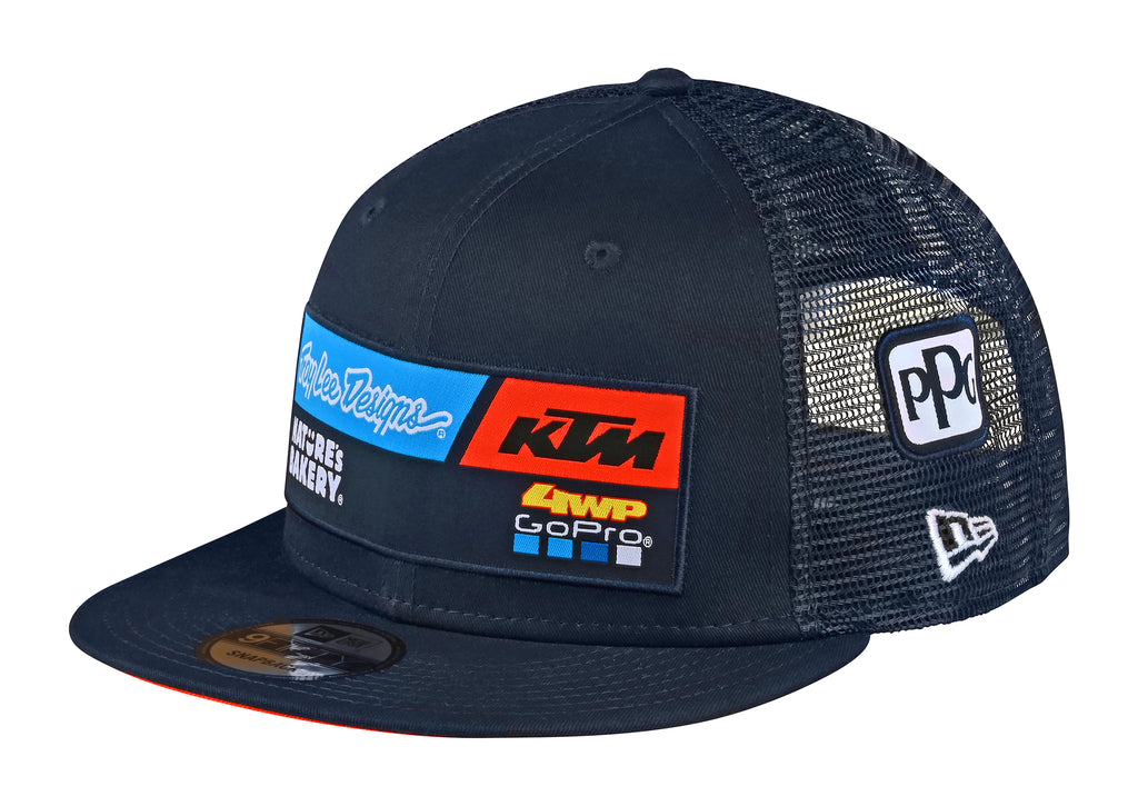 TLD KTM Team Snapback Hat; Navy