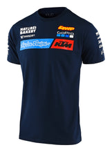 Load image into Gallery viewer, TLD KTM Team Tee Youth Navy