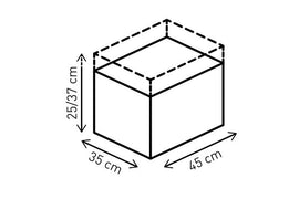 SW MOTECH EVO Rearbag tail bag. 24-36 l. Ballistic Nylon. Black-Grey