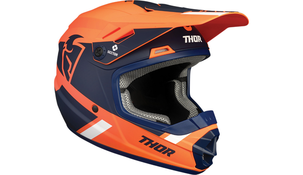 THOR Sector Split MIPS® Helmet Youth Orange-Navy