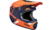 Load image into Gallery viewer, THOR Sector Split MIPS® Helmet Youth Orange-Navy