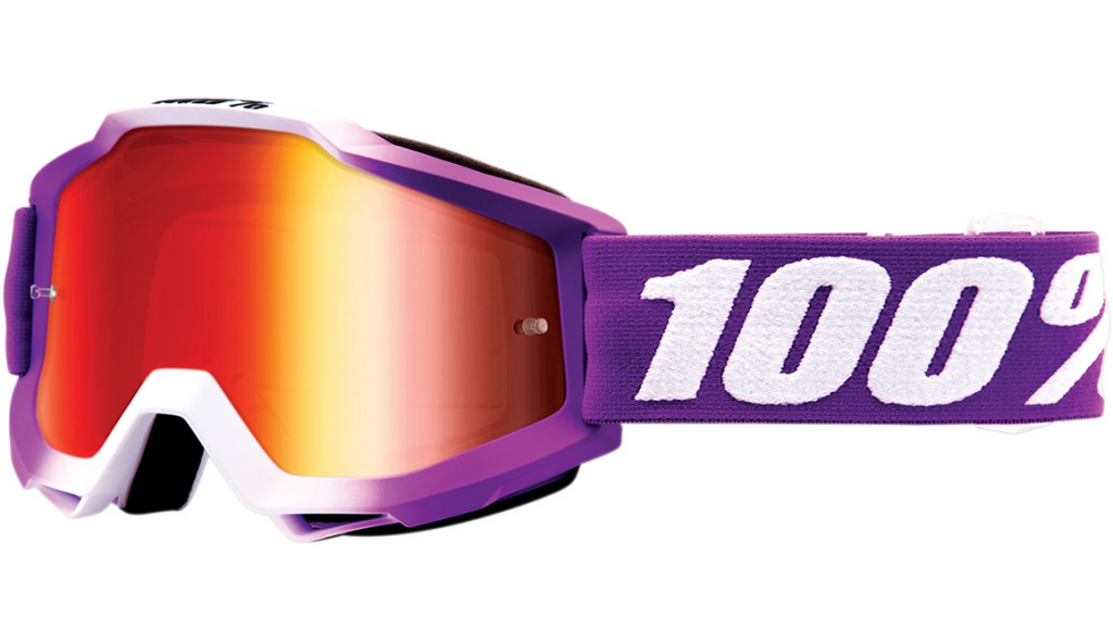 100% ACCURI Goggle Framboise Mirror Red Youth