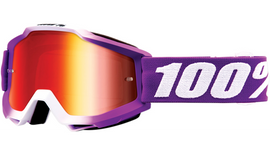 100% ACCURI Goggle Framboise Mirror Red Youth