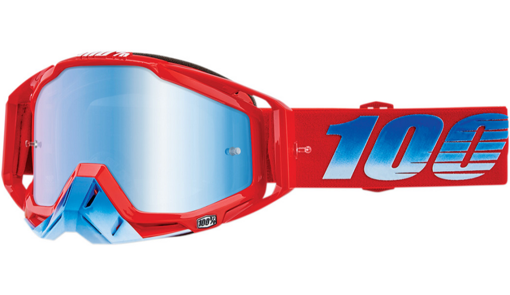 100% RACECRAFT Goggle Kuriakin Mirror Blue