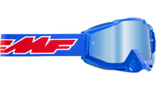 Load image into Gallery viewer, FMF PowerBomb Rocket Youth Goggles Blue - Blue Mirror